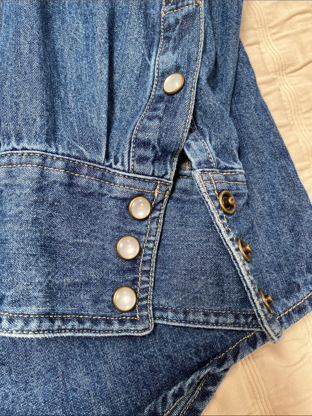 Tecovas Indigo Denim Western Shirt Jacket - Picture 3 of 5